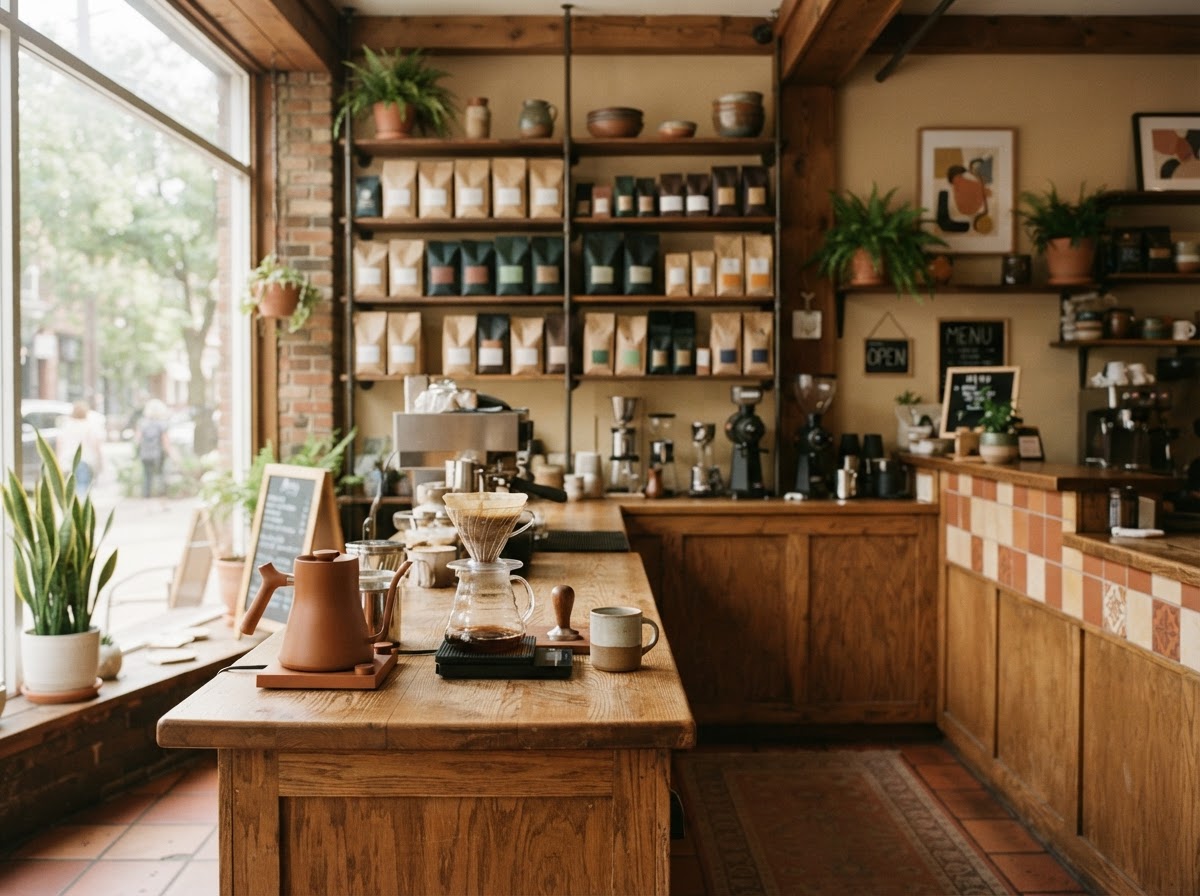 Drink our coffee
